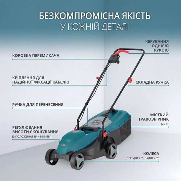 Електрична газонокосарка K&ouml;nner & S&ouml;hnen 32LM KS 32LM фото