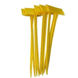 Садові таблички М-300, жовті, 10 штук Tab M-300 Yellow фото