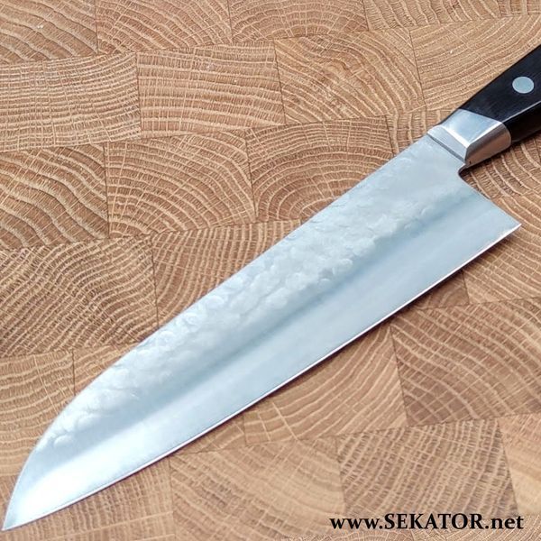 Ніж кухонний Honmamon / Хонмамон Santoku, 180 мм (Японія) 4573200712883 фото
