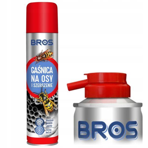 Аерозоль від ос та шершнів Bros / Брос 300 мл (Польща) АРТ0306 фото