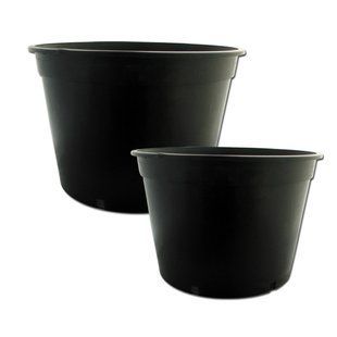 Круглий горщик (контейнер) для рослин Kloda 46л (Польща) F44 фото