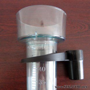 Пластиковий дощомір 50 mL (Польща) АРТ0433 фото