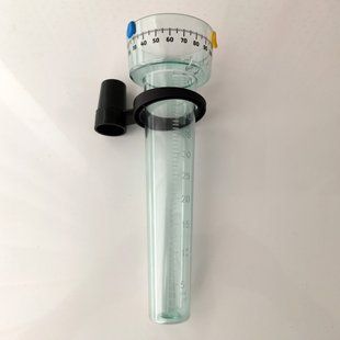 Пластиковий дощомір / опадомір двома мітками часу 50 mL (Польща) АРТ0435 фото