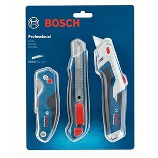 Набір ножів Bosch / Бош Professional 1600A027M4, 3 шт (Швеція) 1600A027M4 фото