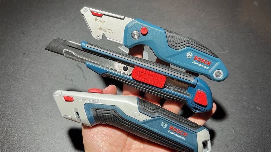 Набір ножів Bosch / Бош Professional 1600A027M4, 3 шт (Швеція) 1600A027M4 фото