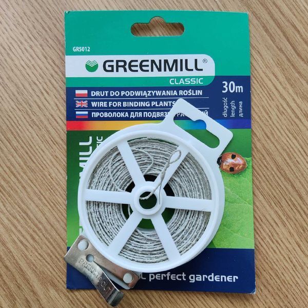 Матовий дріт для підв'язування рослин Greenmill / Грінміл GR5012 (Польща) GR5012 фото