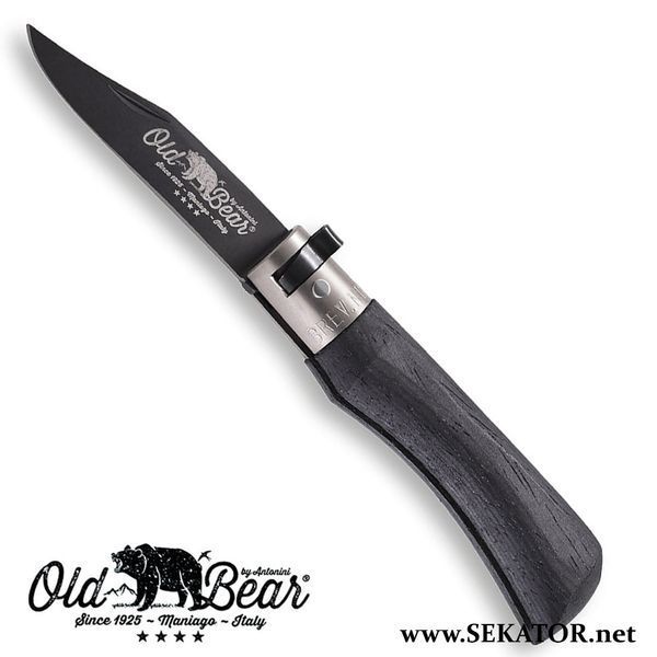 Кишеньковий ніж Old Bear / Олд Бер &reg; Total Black9303/15MNK (Італія) 9303/15MNK фото