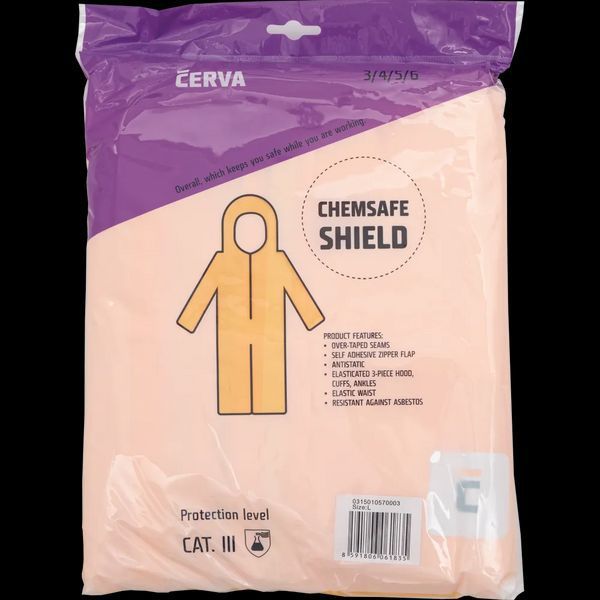 Захисний комбінезон Chemsafe SHIELD Cerva (Чехія) L Chemsafe SHIELD фото