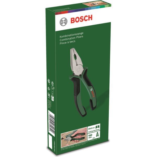 Плоскогубці комбіновані Bosch / Бош 1600A032VB, 180 мм (Швеція) 1600A032VB фото