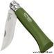 Складний ніж Opinel №8 VRI Inox Green, нержавіюча сталь (Франція) 001980 фото 3