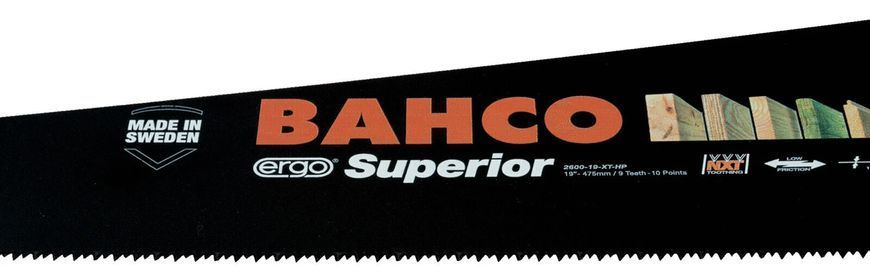 Ножівка по дереву Bahco / Бако 2600-19-XT-HP (Швеція) 2600-19-XT-HP фото